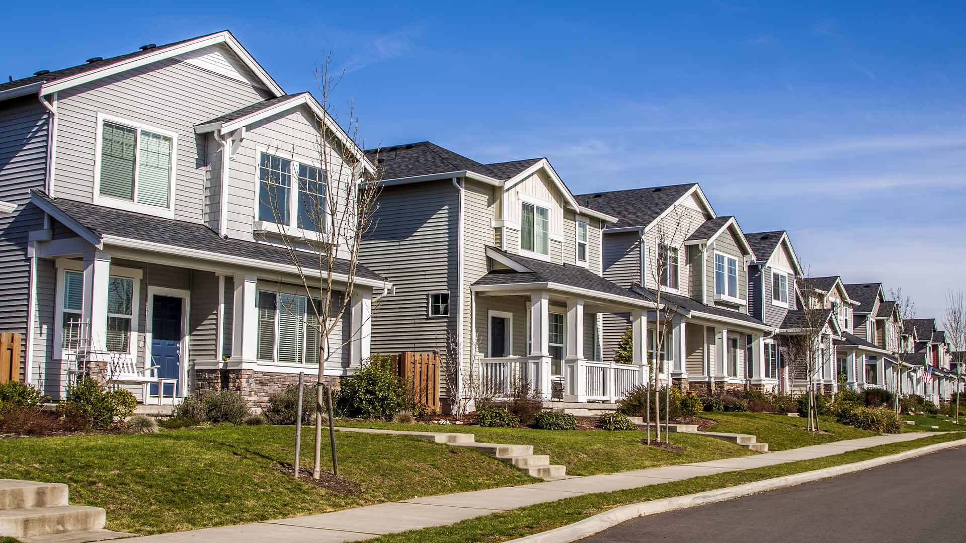 row of residentail houses dearborn mi